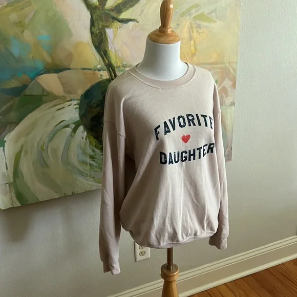 Favorite Daughter Sweatshirt by Erin & Sara for Sub_urban Riot EUC Medium - Picture 5 of 16